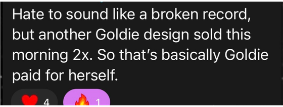 Goldie member result